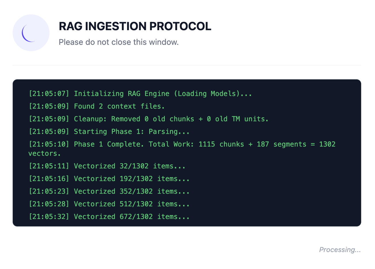 RAG Ingestion